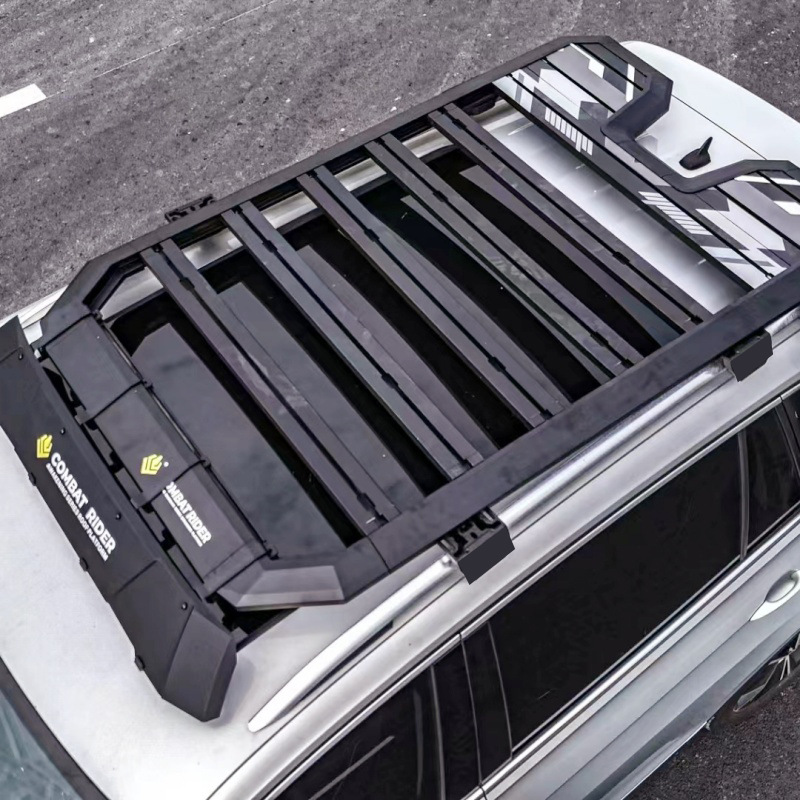 Tiguan L Roof Luggage Rack Ladder Side Account Off-road Refit Roof Expansion Platform Outdoor Storage Rack Travel Rack