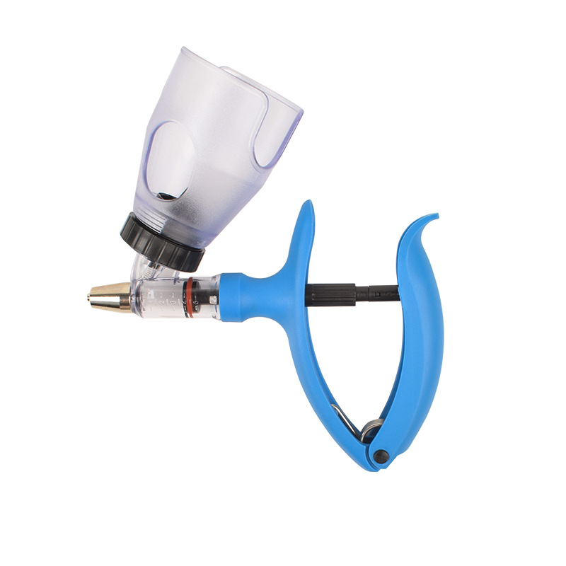 dispositivo de inyección continua de vacunas veterinarias para pollo, cerdo, ganado y oveja, jeringa de inyección automática para pistolas de vacunación