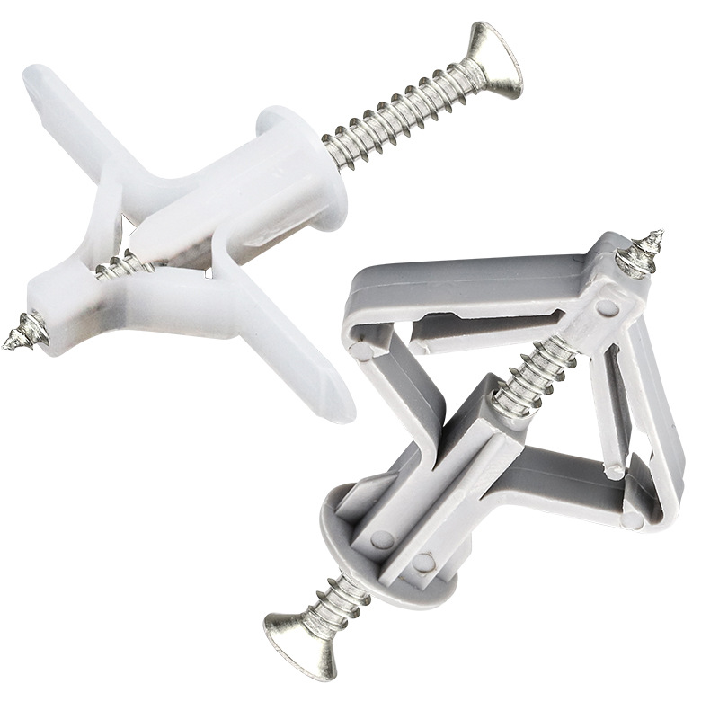 Aircraft type plastic expansion pipe hollow wall gypsum board special expansion bolt butterfly expan