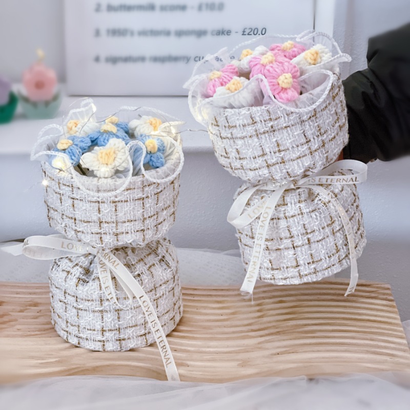 Regalo del día del maestro 2025 nuevo maestro práctico de alto grado ramo de flores de agradecimiento regalo DIY hecho a mano para jardín de infantes