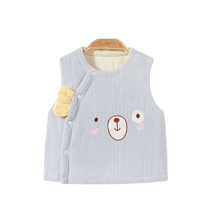 Baby chaleco de invierno y otoño niños chaleco de algodón caliente para niños chaleco de invierno para niñas grueso chaleco de hombro para bebés