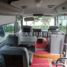 出口二手 豪华版尼桑碧莲 木地板真皮座椅 液晶电视 密封玻璃空调