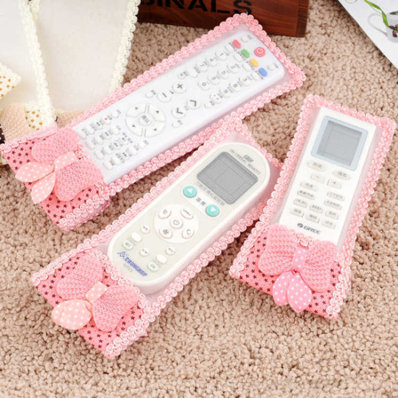 Cute Bear Fabric Remote Control Cover Bow Tv Air Conditioner Protective Cover Dust Cover Living Room Universal Delivery Cute Bear Fabric Remote Control Cover Bow Tv Air Conditioner Protective Cover Dust Cover Living Room Universal Delivery