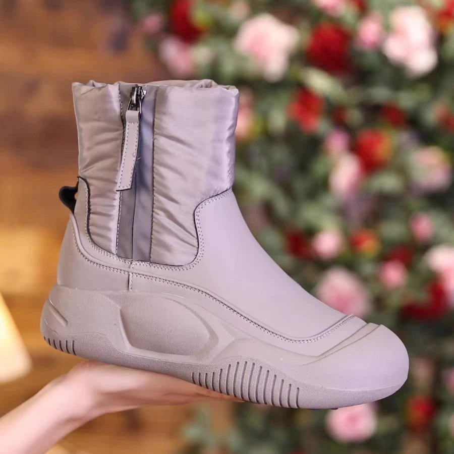Warm non-slip low boots platform, 2025 years