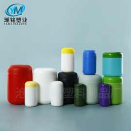定制175ml粉剂罐225g广口粉末胶囊瓶子400g蛋白粉罐600ml1L塑料瓶
