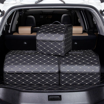Car storage bag/box: Trunk Storage Box Car