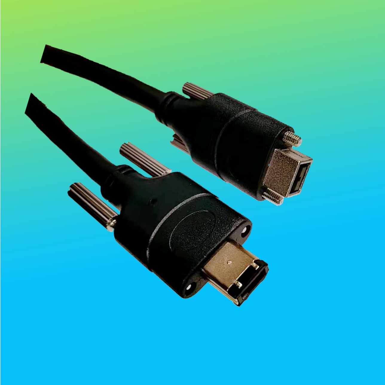 工业相机线高柔高速1394AB电缆视觉连接线IEEE