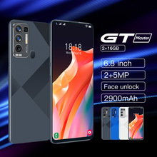 GTMaster新款现货跨境穿孔高清屏国产外贸安卓智能手机 海外代发