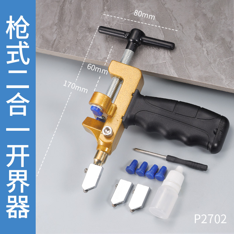 El nuevo tipo de cuchillo en forma de T para cortar azulejos de vidrio cortador de azulejos
