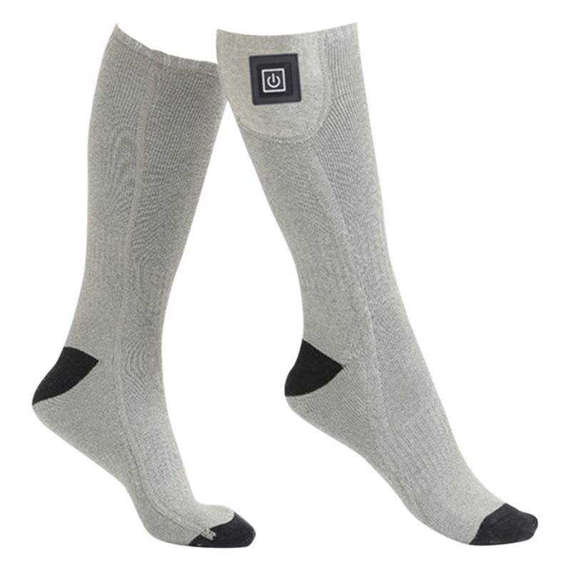 Трансграничная Внешняя торговля длинные нагревательные носки электрическое отопление носки зарядка Отопление нога сокровище катание на лыжах ходьба Спорт Мужчины и женщины