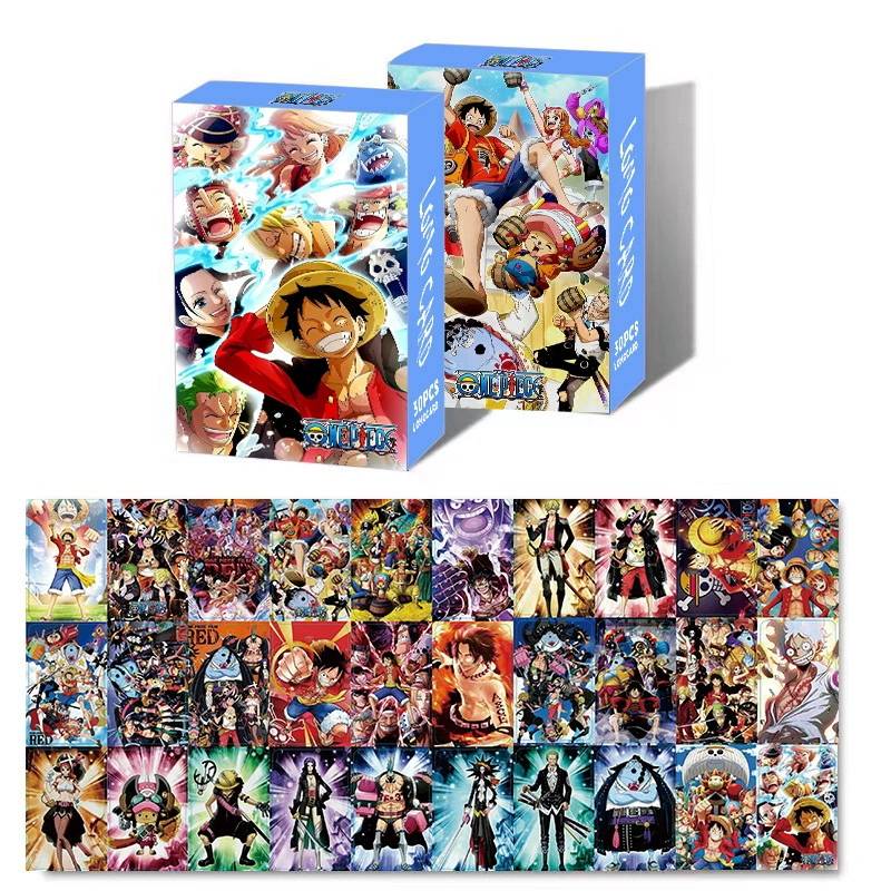 Новая аниме One Piece 30 LOMO карточка аниме периферийный бокс, карточка с высоким разрешением, поздравительная открытка, закладка