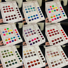 24-color nail polish set, white, green, red, blue light therapy gel nail polish, Morandi set gel