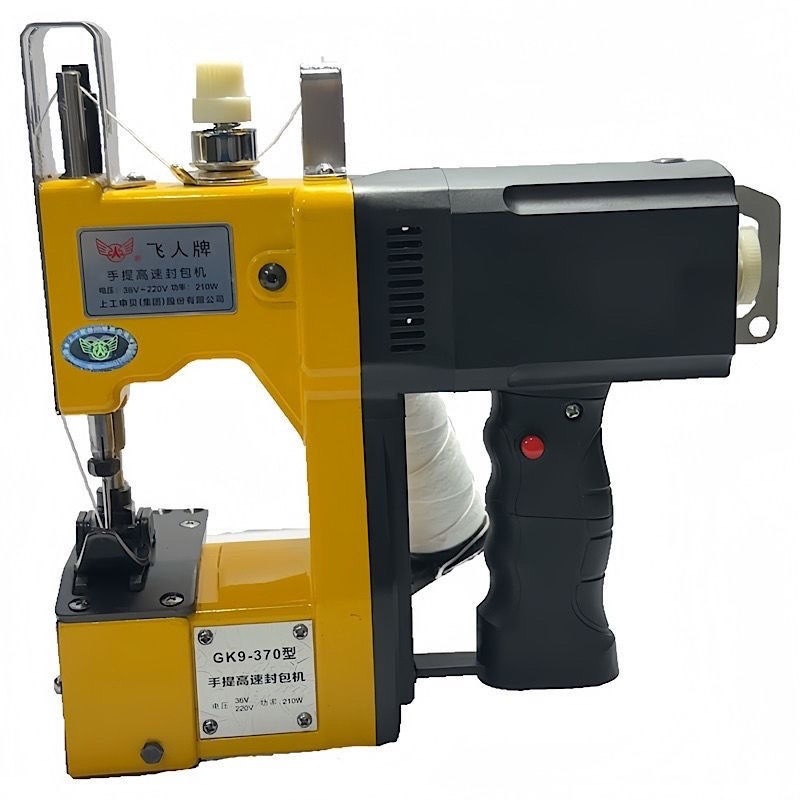 Flying Man GK9 - 370 pequeña máquina de coser eléctrica portátil máquina de sellado de bolsa máquina de sellado de bolsa de tejido máquina de empaque
