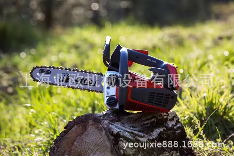 意大利叶红单手油锯 MTT2500汽油链锯 园林伐木锯 修枝锯