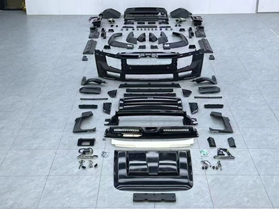 Suitable for Jetour Traveler/Shanhai T2 Upgrade Knight 007 Surround Light-Emitting Grille Wide-Body Wheel Arches Hood Side Skirts