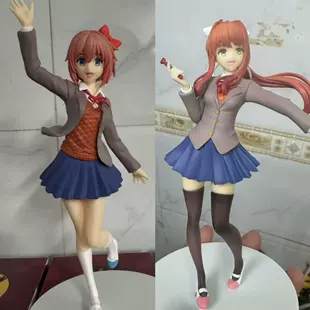 2D красивая девушка Доки Доки Литературный клуб Sayori Литературный клуб стоящая фигурка игрушка Ornamental фигурка в коробке