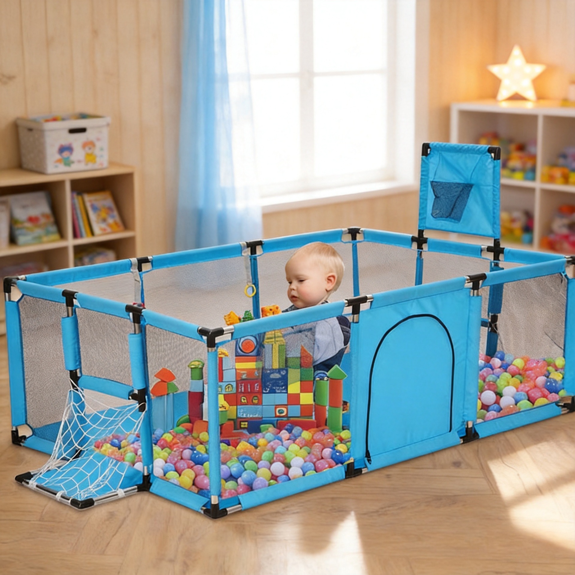 Juguetes infantiles transfronterizos para bebés piscina doméstica barrera para niños pequeños juguetes puzzle