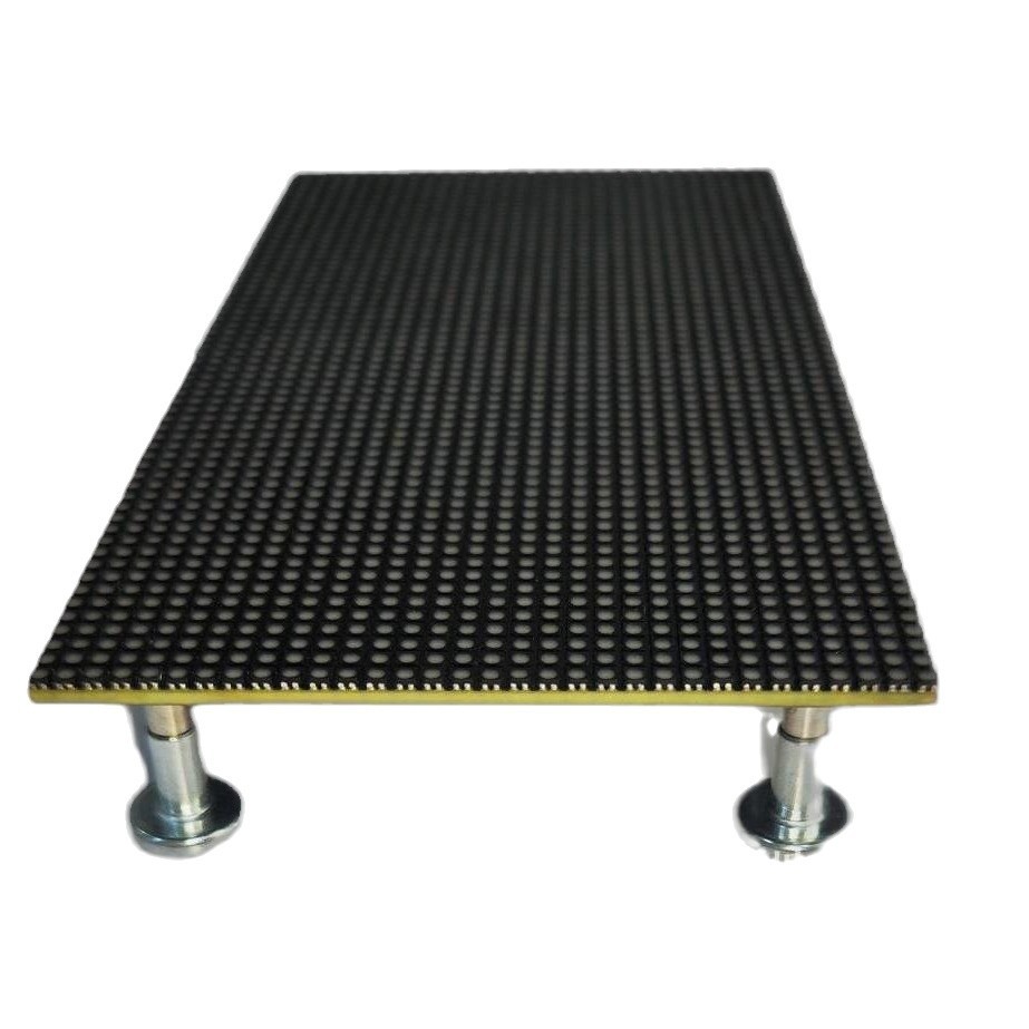 Placa pequeña P2.5 Módulo de pantalla 8*8 Placa triangular 32X32 Pantalla de forma especial con borde de arco interior Placa abierta trapezoidal p4