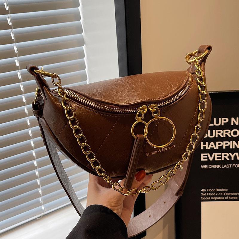 Sac à épaule vintage pour femme style bohème matelassé chic_voghion.com