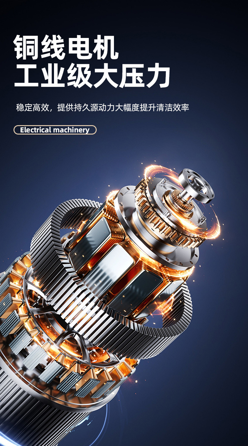 Factory Direct Supply High-Pressure Car Washing Machine for Home Use 220V High-Power Car Washing Water Gun Car Washing Machine Hand-Push Cleaning Machine