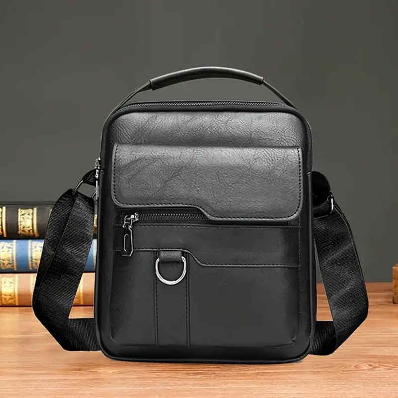 Men's Shoulder Bag, High-End, Large-Capacity Men's Bag, Business Briefcase, Crossbody Bag, Men's Trendy Backpack, Handbag Men's Shoulder Bag, High-End, Large-Capacity Men's Bag, Business Briefcase, Crossbody Bag, Men's Trendy Backpack, Handbag