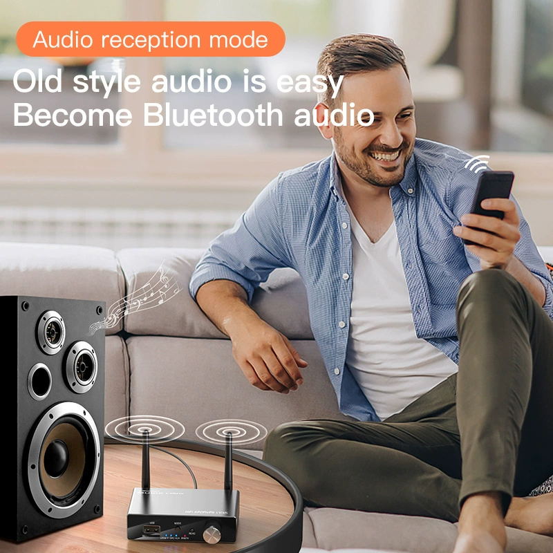 Новый усилитель мощности Bluetooth приемник адаптер 5.4 плеер USB аудио динамик конвертер с пультом дистанционного управления беспроводной