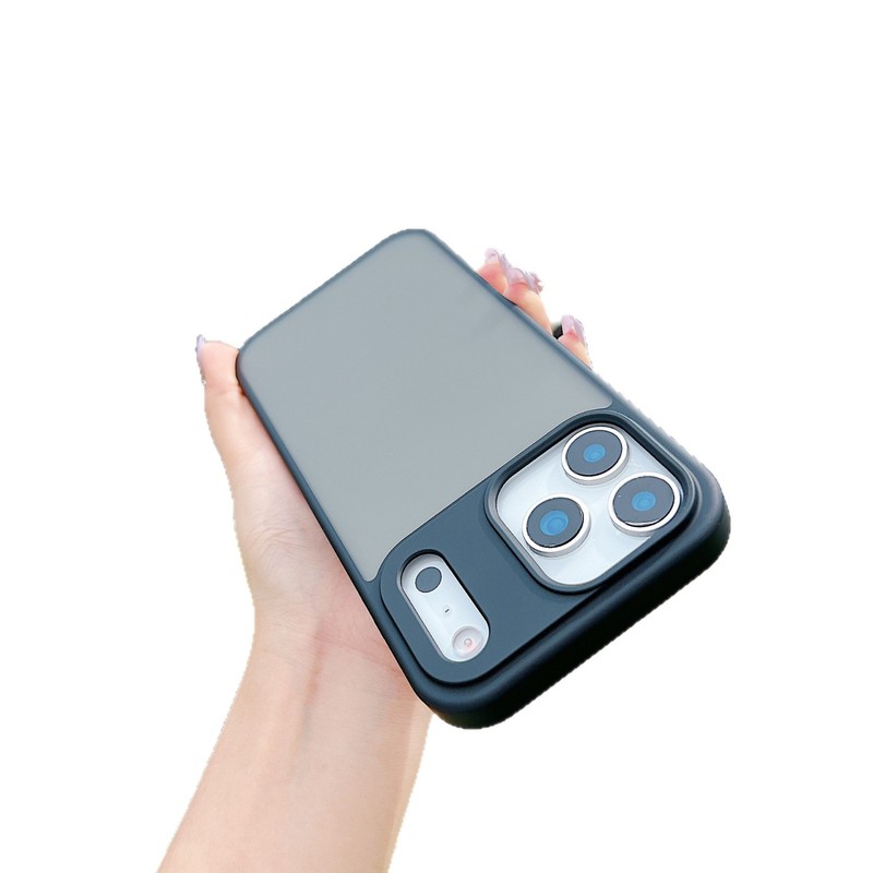 肤感磨砂苹果17promax手机壳简约 iPhone16/15半透14防摔13保护套|undefined