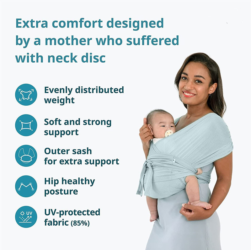 Baby carrier wrap