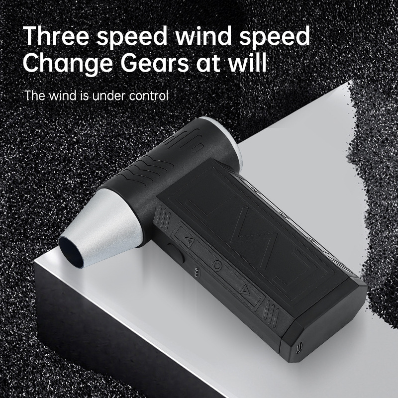 Transfronterizo nuevo violento ventilador turbo mini camping al aire libre portátil de alta velocidad ajustable camping