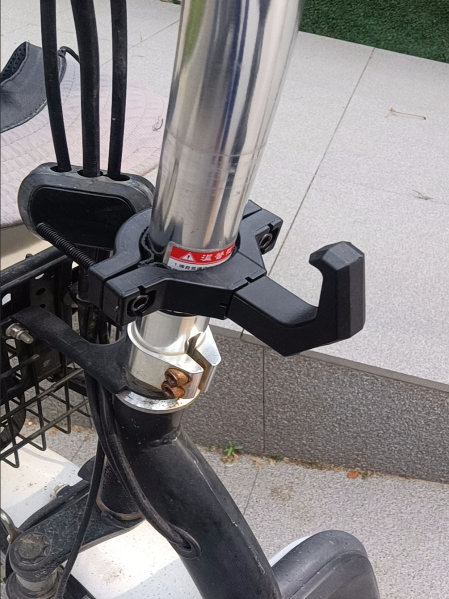 Electric Car Hook, Battery Car, Punch-Free Hanging Hook, Bicycle Front Multi-Function Hanging Accessories, School Bag Hook
