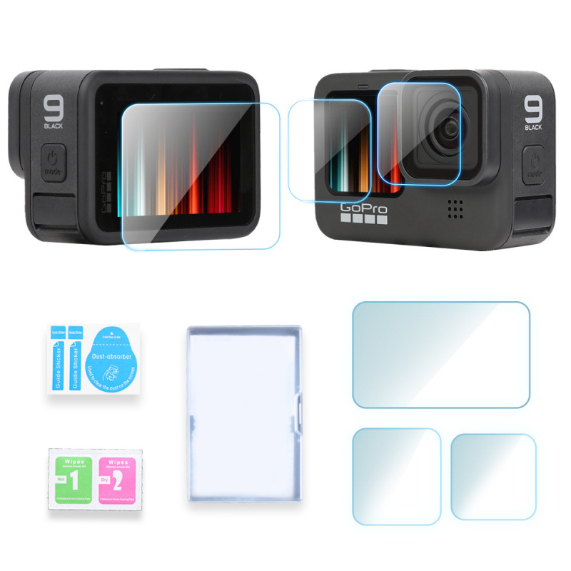 Gopro Hero 12 / 11 / 10 / 9 película templada