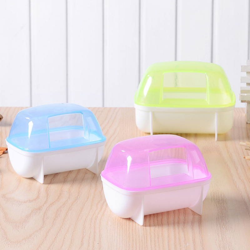 Bol mayorista hámster baño grande hámster estándar sala de baño de arena hámster suministros casa
