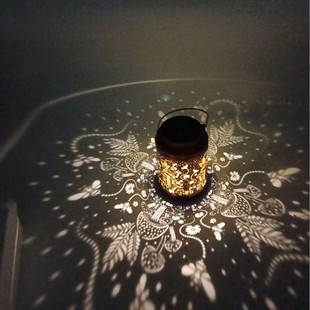 Cross-Border Popular Solar Hummingbird Courtyard Lantern Garden Lawn Atmosphere Light Balcony Night Light Projection Light