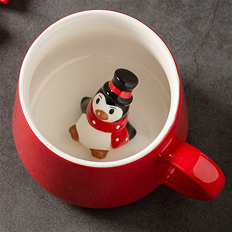 Red Cup Penguin