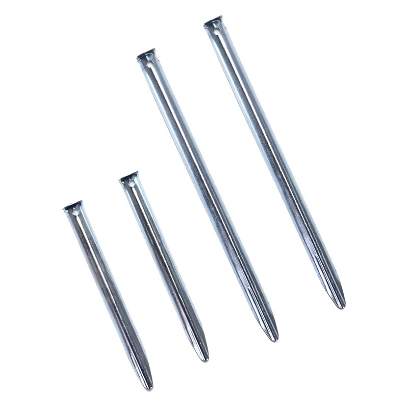 Outdoor camping supplies hardware tent accessories beach gardening U-shaped semicircle iron nail 20cm