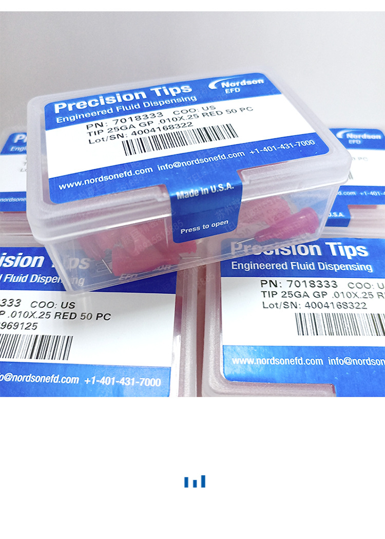 美国Nordson诺信EFD 7018333红色7018345不锈钢针头原装正品25G-阿里巴巴