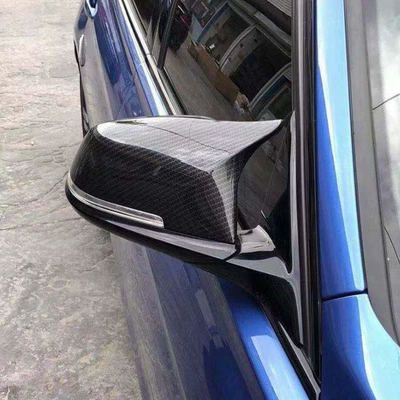 Big Surrounded Rear Bumper Grille Fender m Kit - horn-mirror-carbon-pattern