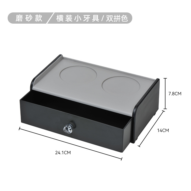 Caja de almacenamiento para artículos de tocador de hotel, caja estrecha para cepillos de dientes, caja para consumibles, caja con cajones, caja para kit dental, artículos diversos de hotel