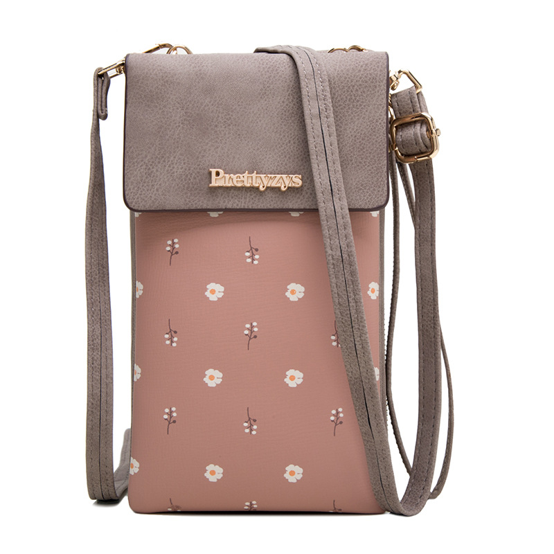 Sac De Téléphone Portable Huo Po, Sac De Gros Pour 2023 Avec Impression Pu Vertical Multifonctionnel | Sac À Bandoulière Pour Femmes display picture 4