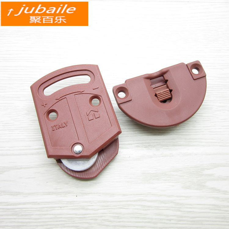 Cabinet sliding door wheel wardrobe sliding door top bead red top bead track pulley sliding door pulley furniture sliding door wheel