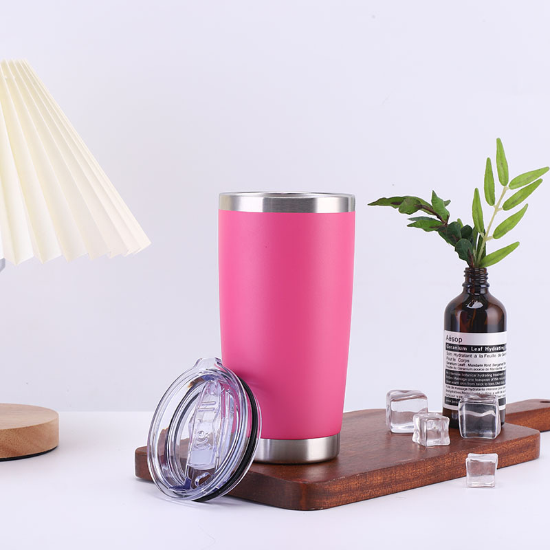 Amazon Acero inoxidable coche taza vacío helado taza fría y preservación del calor portátil taza fábrica al por mayor