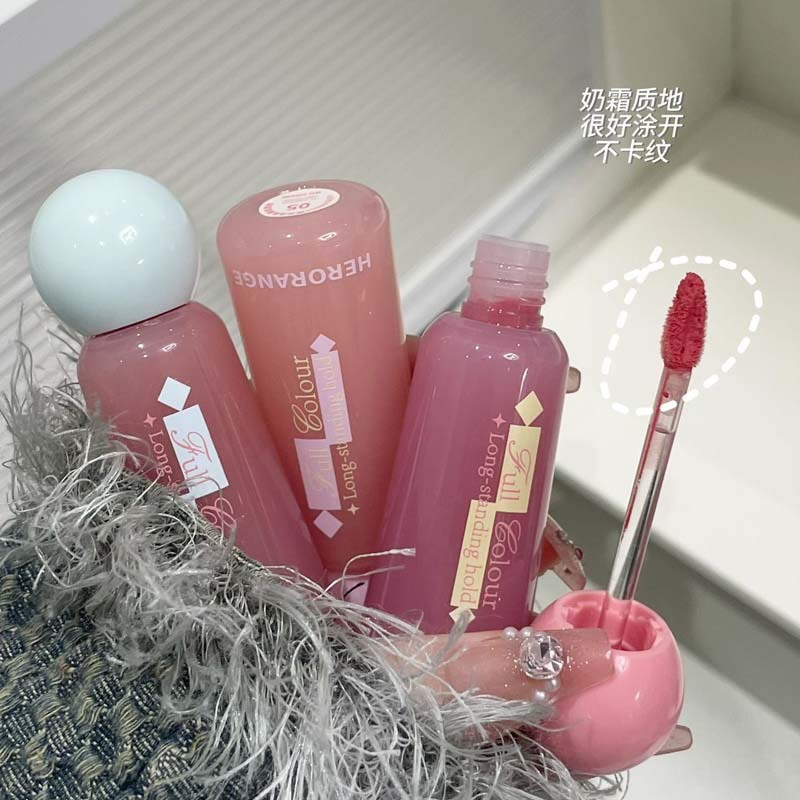 HERORANGE ベルベットマットリップグロス ベルベットマット仕上げ 長持ち 自然な発色 簡単塗布 口紅 リップマッド|undefined