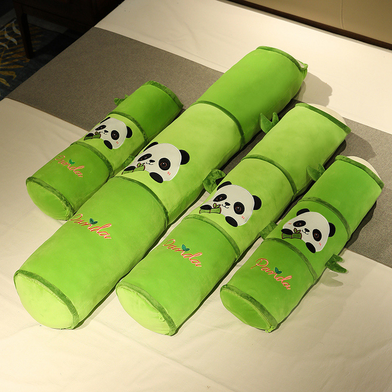 Panda almohada larga cama de dormir de las niñas clip de la pierna almohada para dormir dormitorio de los hombres y las mujeres almohada cojín de noche Manta