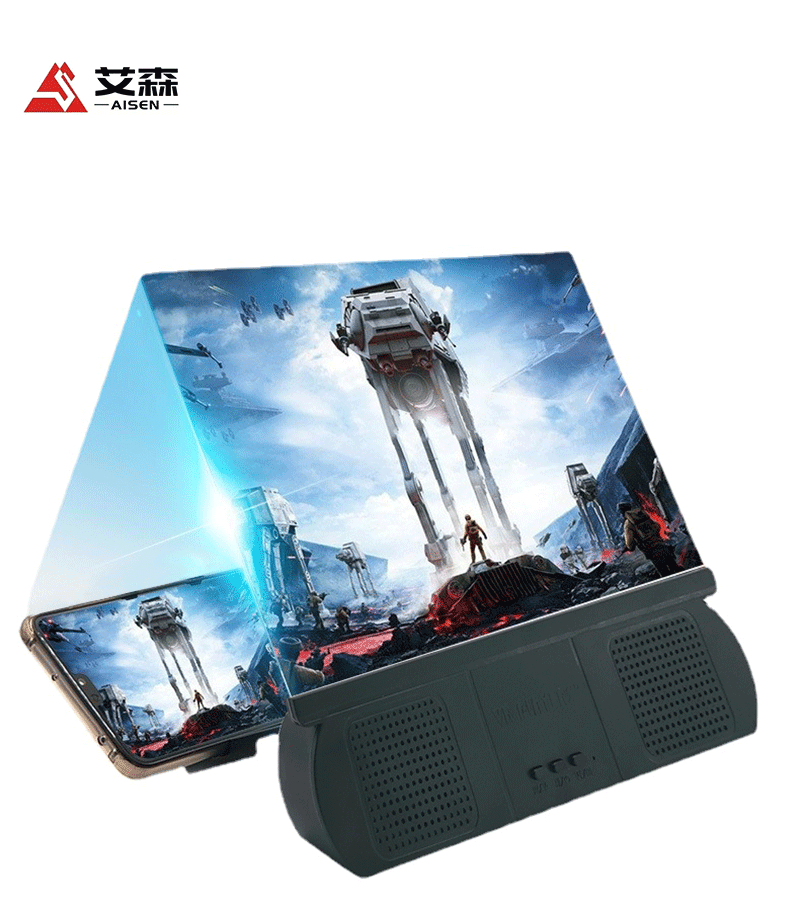 Factory wholesale F9 mobile phone audio screen magnifier 10 inch HD mobile phone screen amplifier Super cross-border