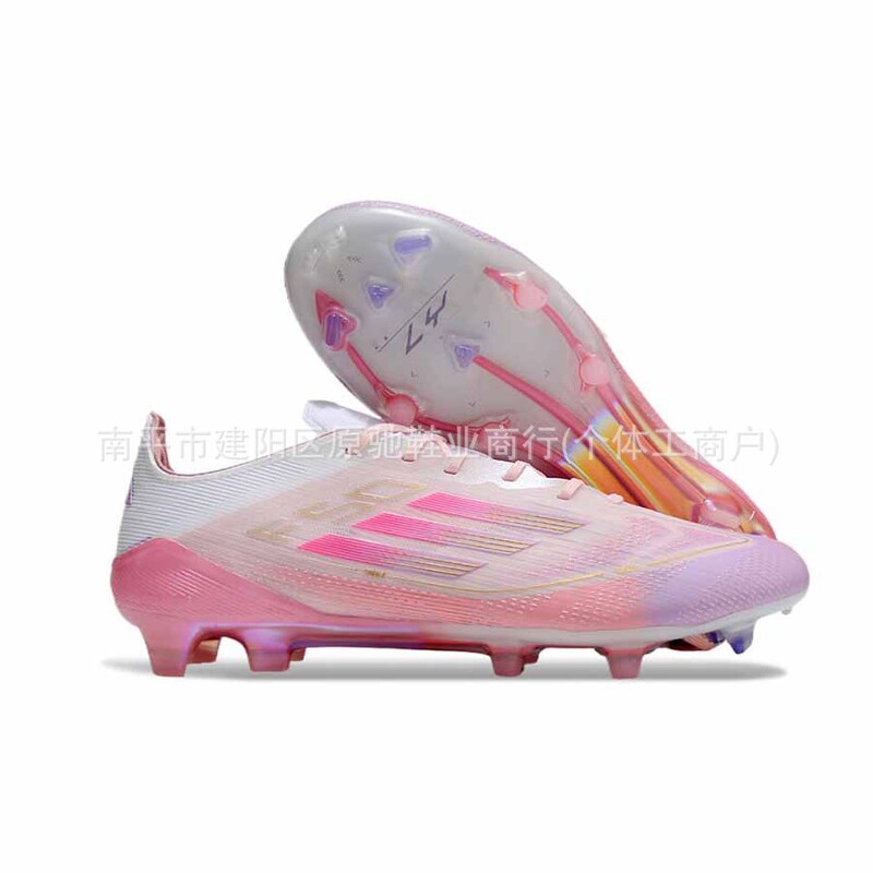 Source Factory Wholesale New F50+ Soccer Shoes Ultra-Light Fg Long Spikes Broken Spikes Adult Unisex Actual Combat Training Competition