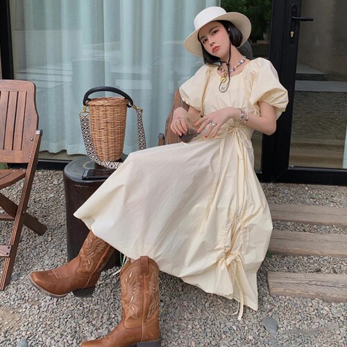 Vintage Embroidered V-neck Martin Boots for Women Autumn Brown Thick Heel Ethnic Style Knight Short Boots Western Cowboy Boots for Women