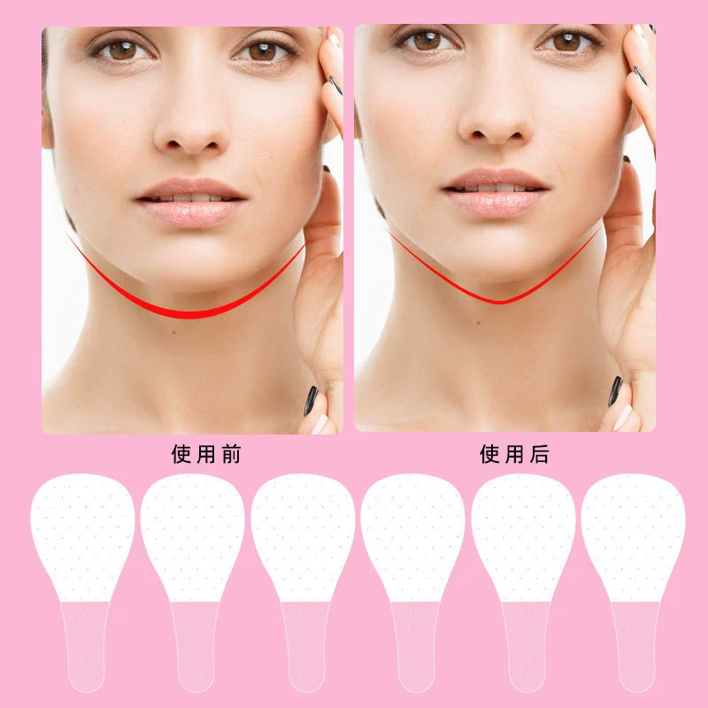 Pulls up invisible sculpting sticker for face reusable, 36 pieces, no trace