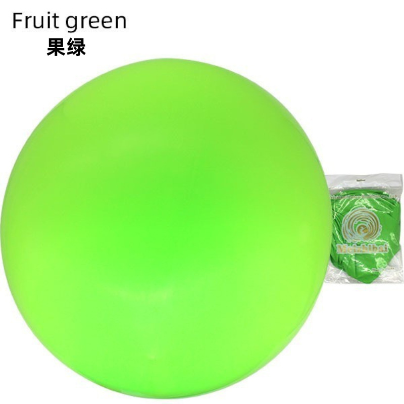 Globos de látex mate personalizados de 36 pulgadas en el mercado nocturno para vender puestos engrosados redondos, decoración de bolas, fiesta de cumpleaños al por mayor