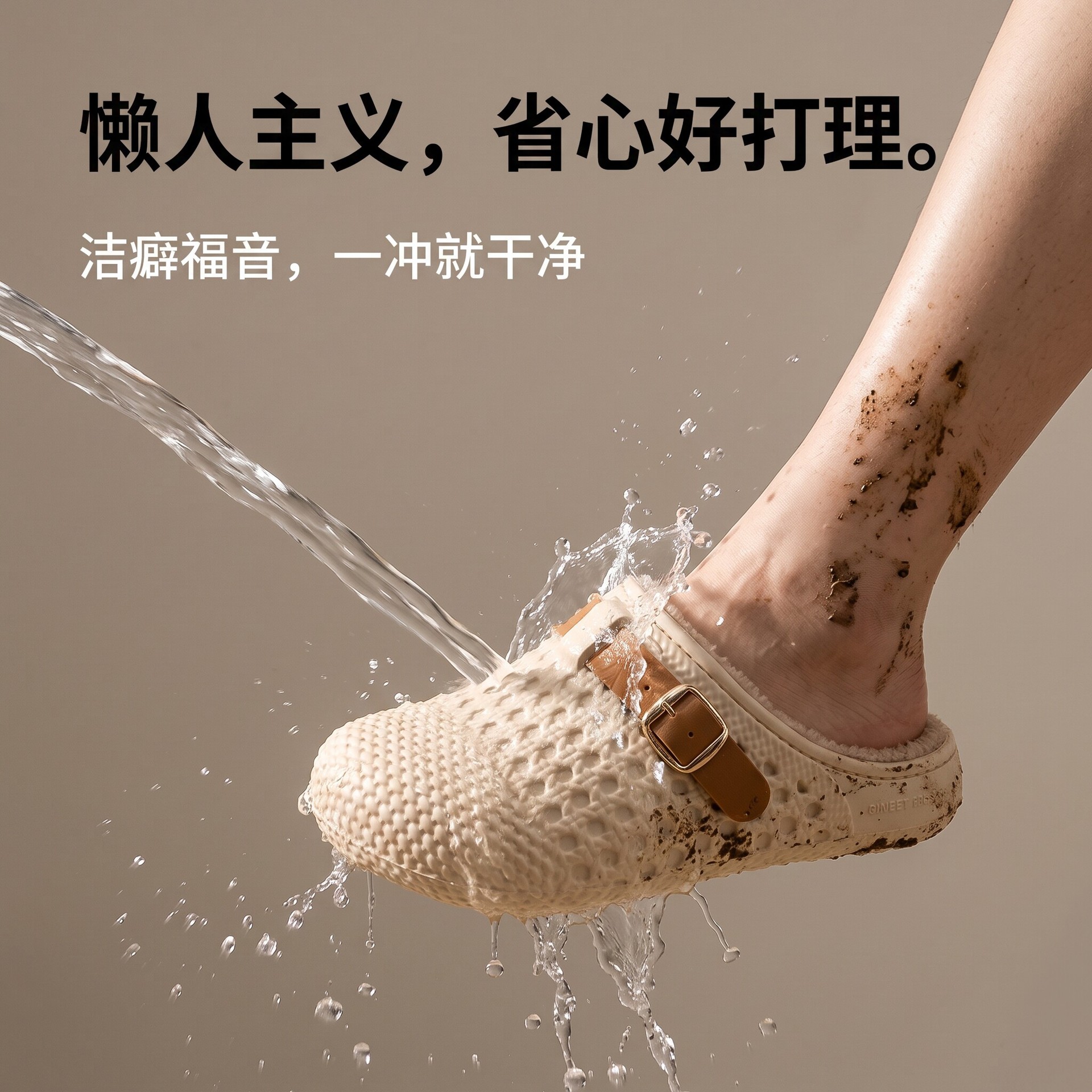 Chinelos de algodão para mulher 2026 nova casa mary jane baotou quente de sola grossa de pelúcia antiderrapante confortável chinelos à prova dwaterproof água inverno
