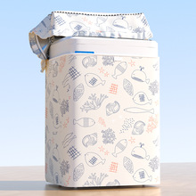 洗衣机罩防水防晒防尘全自动上开盖加厚牛津布卡通洗衣机防尘套